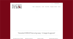 Desktop Screenshot of kathystroh.com