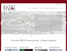 Tablet Screenshot of kathystroh.com